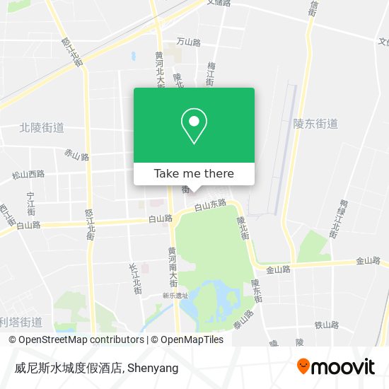 威尼斯水城度假酒店 map