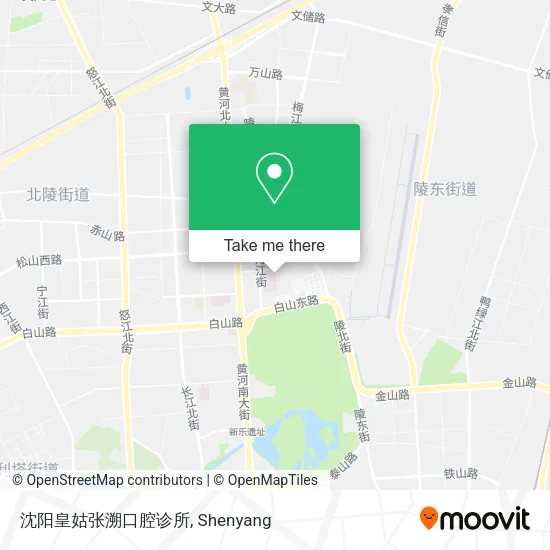 沈阳皇姑张溯口腔诊所 map