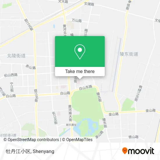 牡丹江小区 map