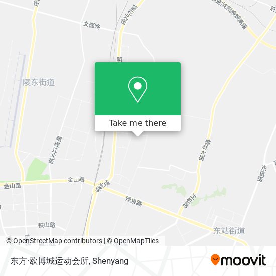 东方·欧博城运动会所 map