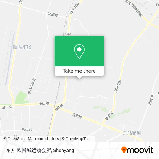 东方·欧博城运动会所 map