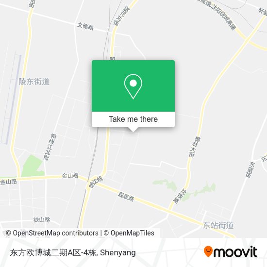 东方欧博城二期A区-4栋 map