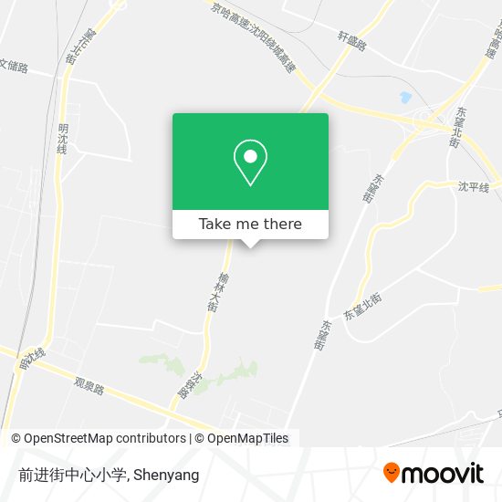 前进街中心小学 map