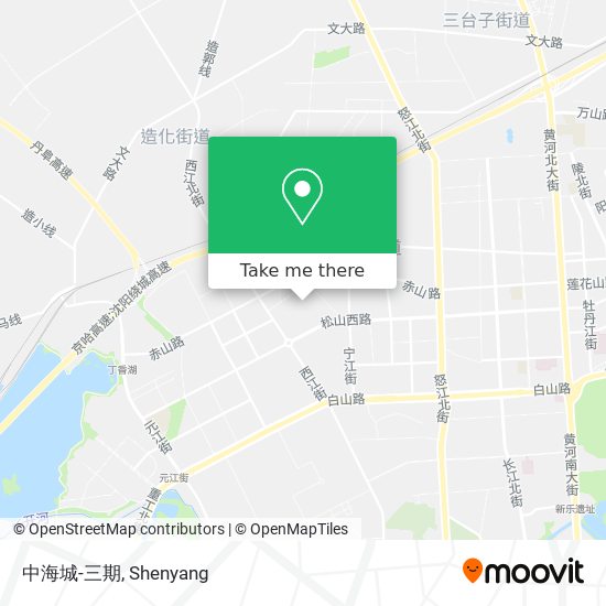中海城-三期 map