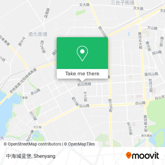 中海城蓝堡 map