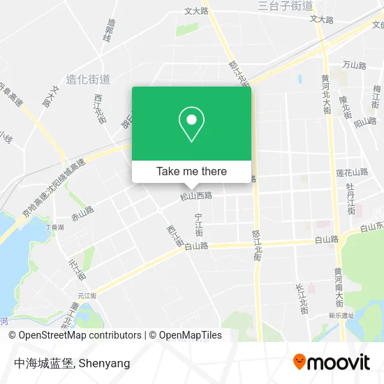 中海城蓝堡 map