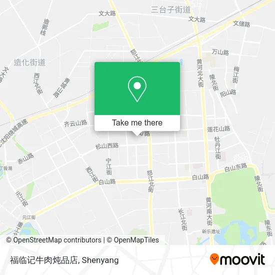 福临记牛肉炖品店 map
