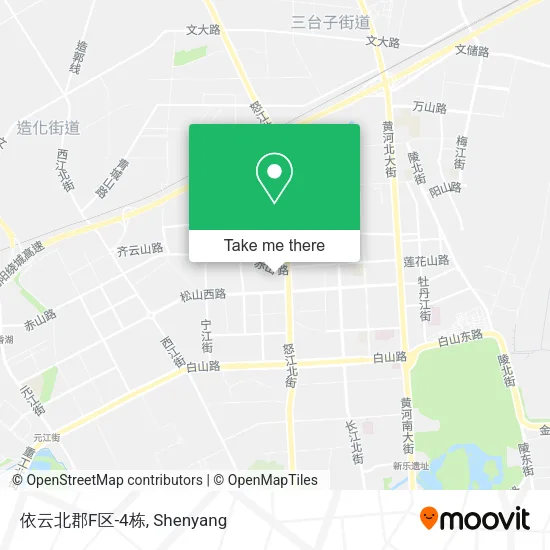 依云北郡F区-4栋 map