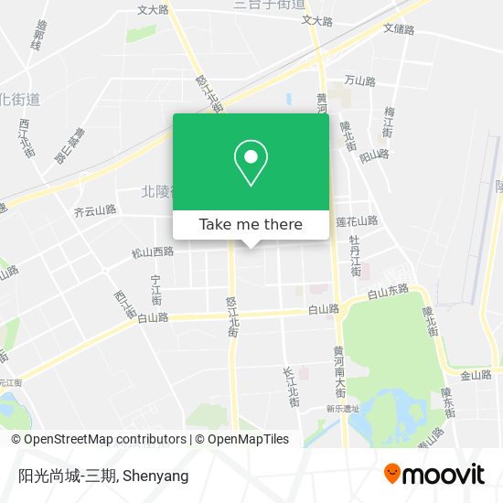 阳光尚城-三期 map