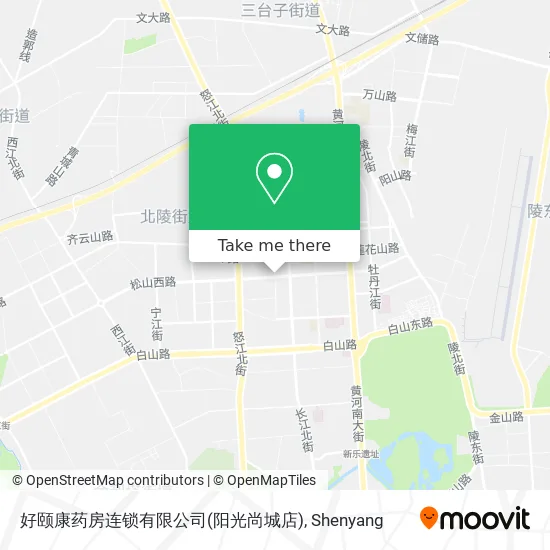 好颐康药房连锁有限公司(阳光尚城店) map