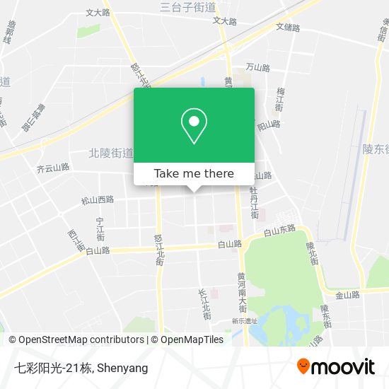 七彩阳光-21栋 map