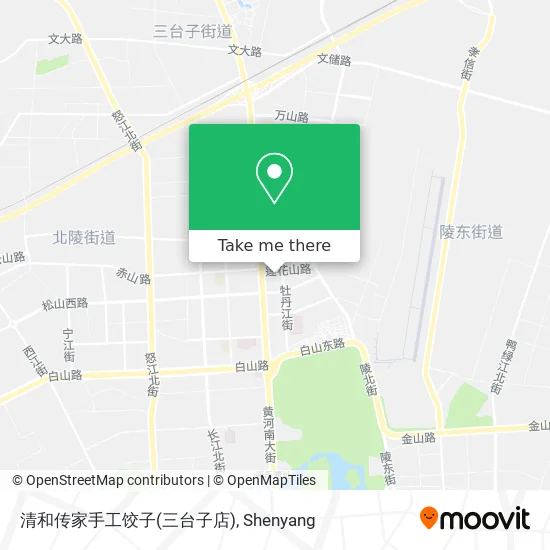 清和传家手工饺子(三台子店) map