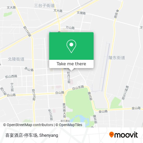 喜宴酒店-停车场 map
