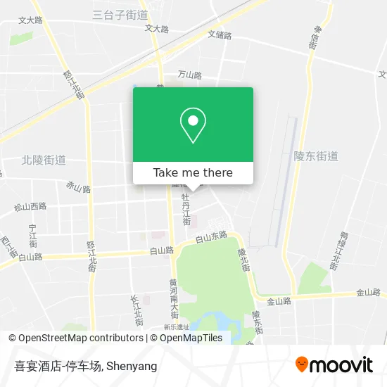 喜宴酒店-停车场 map