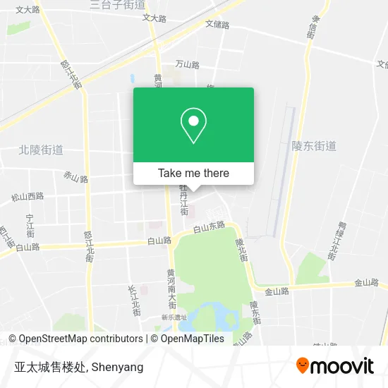 亚太城售楼处 map