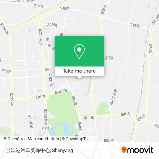 金沣港汽车美饰中心 map