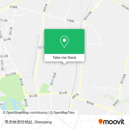 秀杰物资经销处 map
