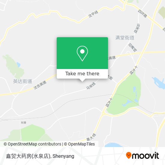 鑫贸大药房(水泉店) map