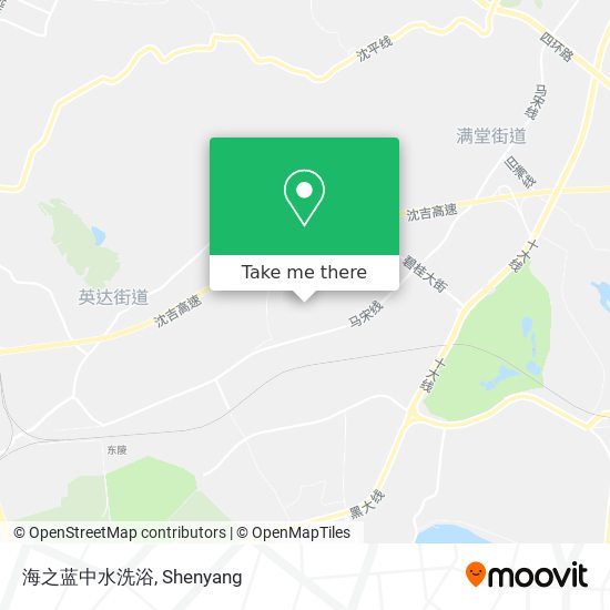 海之蓝中水洗浴 map
