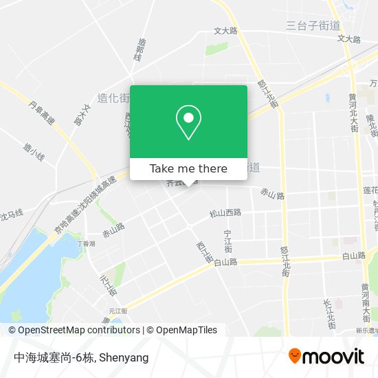 中海城塞尚-6栋 map