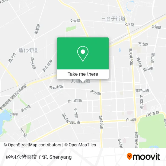 经明杀猪菜饺子馆 map