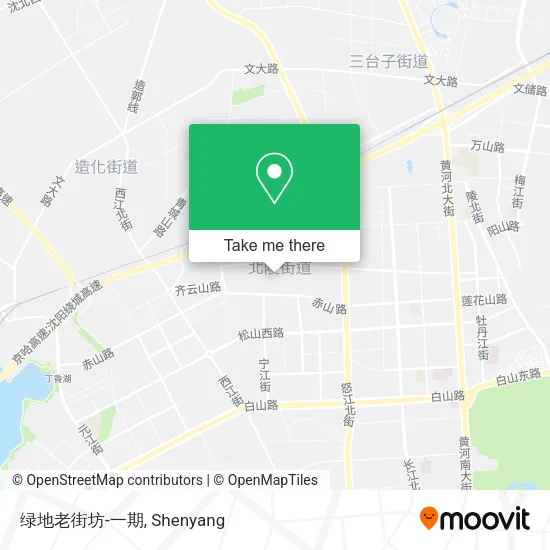 绿地老街坊-一期 map