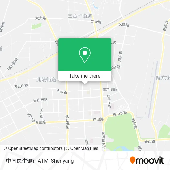 中国民生银行ATM map