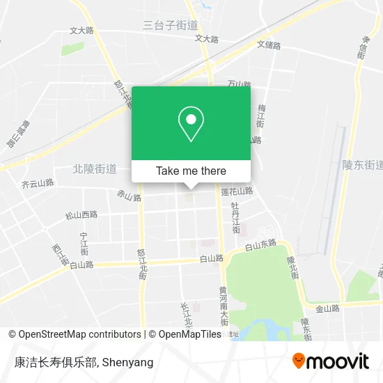 康洁长寿俱乐部 map