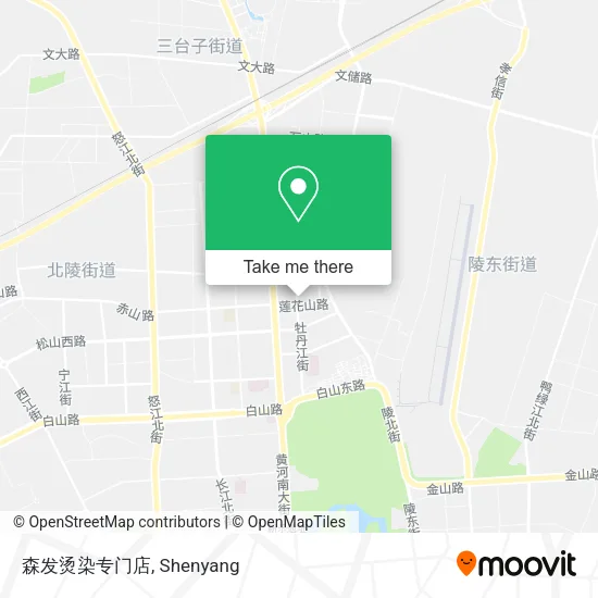 森发烫染专门店 map