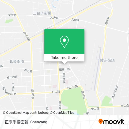 正宗手擀面馆 map