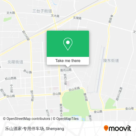 乐山酒家-专用停车场 map