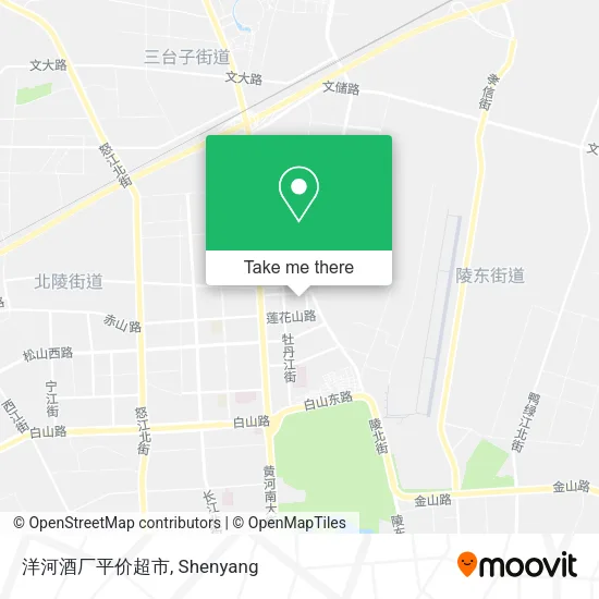 洋河酒厂平价超市 map