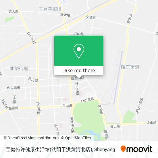 宝健特许健康生活馆(沈阳于洪黄河北店) map