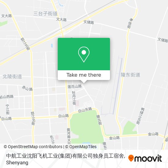 中航工业沈阳飞机工业(集团)有限公司独身员工宿舍 map