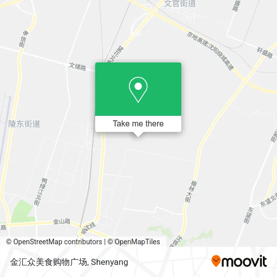 金汇众美食购物广场 map