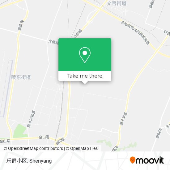 乐群小区 map