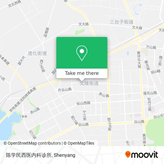 陈学民西医内科诊所 map