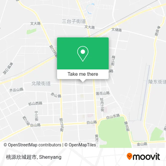 桃源欣城超市 map