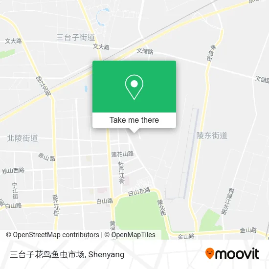 三台子花鸟鱼虫市场 map