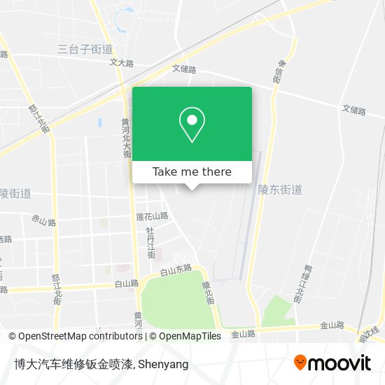 博大汽车维修钣金喷漆 map