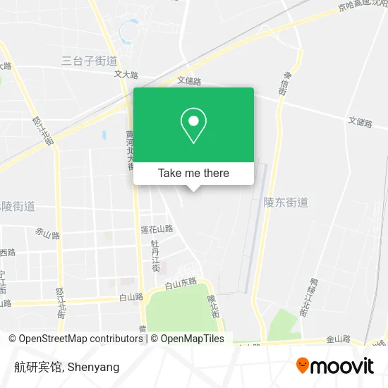 航研宾馆 map