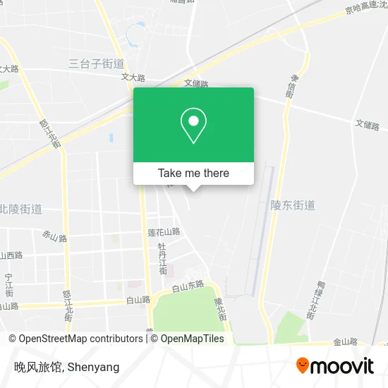 晚风旅馆 map