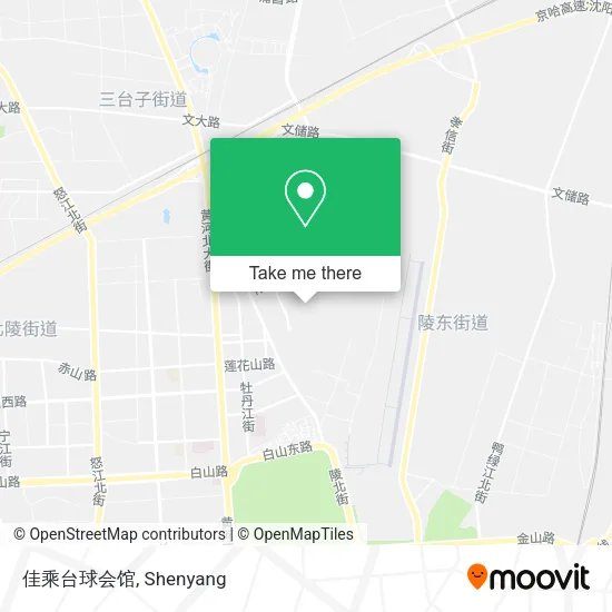 佳乘台球会馆 map