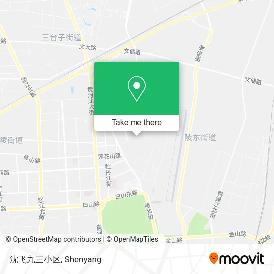 沈飞九三小区 map