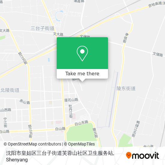 沈阳市皇姑区三台子街道芙蓉山社区卫生服务站 map