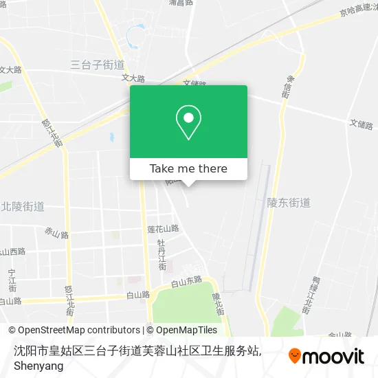 沈阳市皇姑区三台子街道芙蓉山社区卫生服务站 map