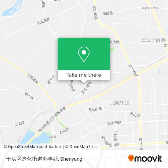 于洪区造化街道办事处 map