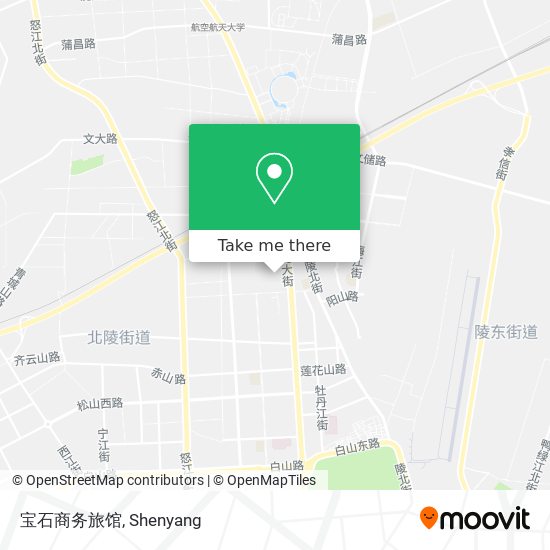 宝石商务旅馆 map