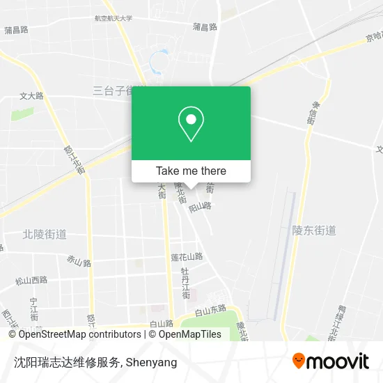 沈阳瑞志达维修服务 map