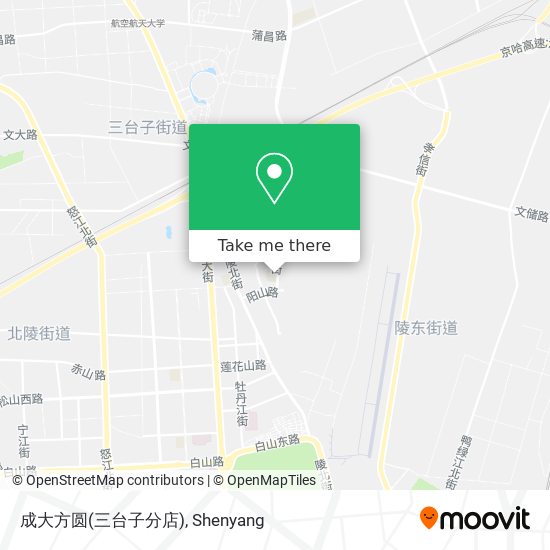 成大方圆(三台子分店) map